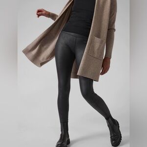 Athleta Delancey Gleam Faux Leather Tight